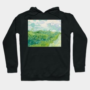 Vincent van Gogh Green Wheat Fields, Auvers 1890 Painting Hoodie